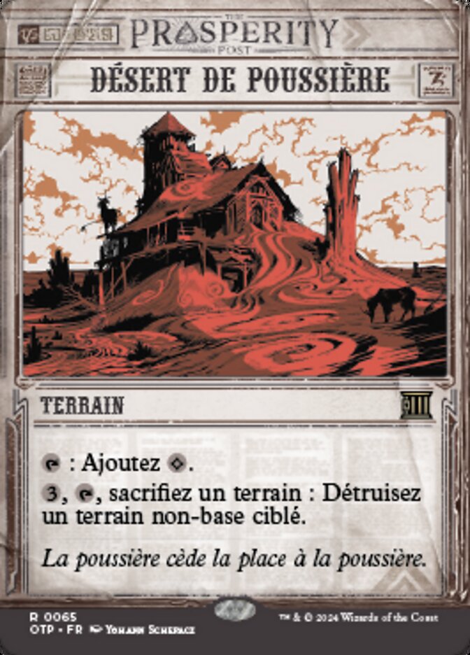 image Désert de poussière