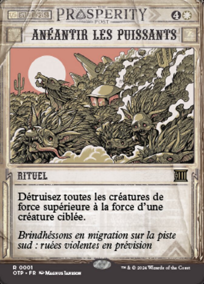 image Anéantir les puissants