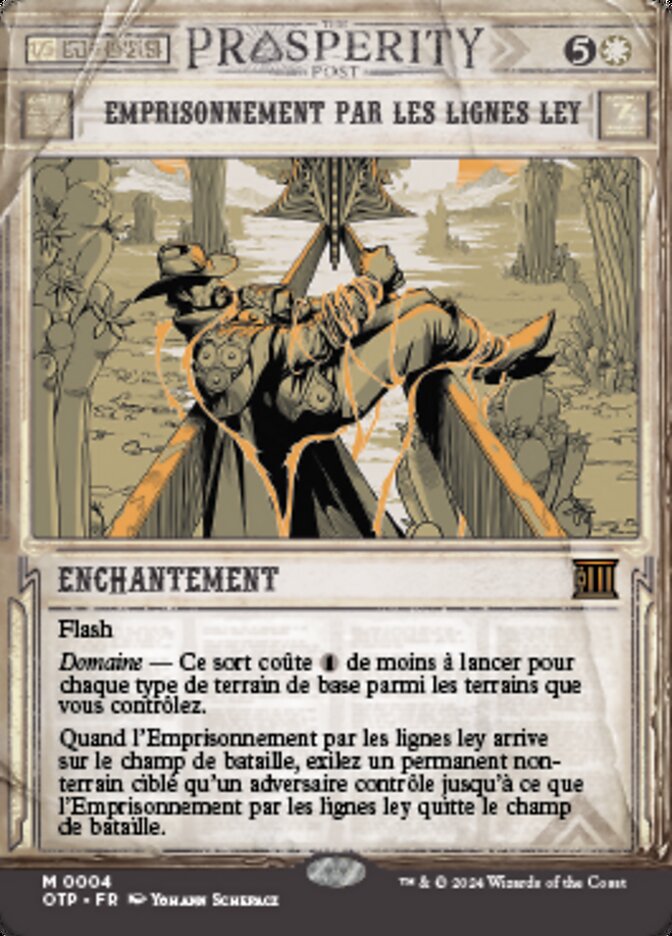 image Emprisonnement par les lignes ley