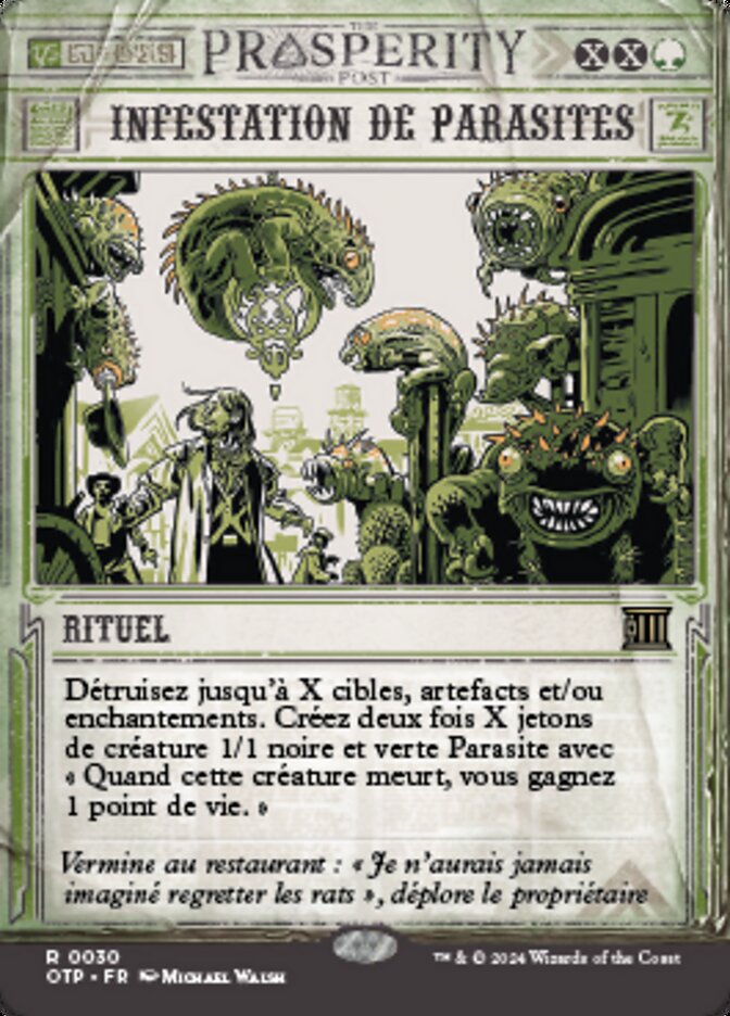 image Infestation de parasites