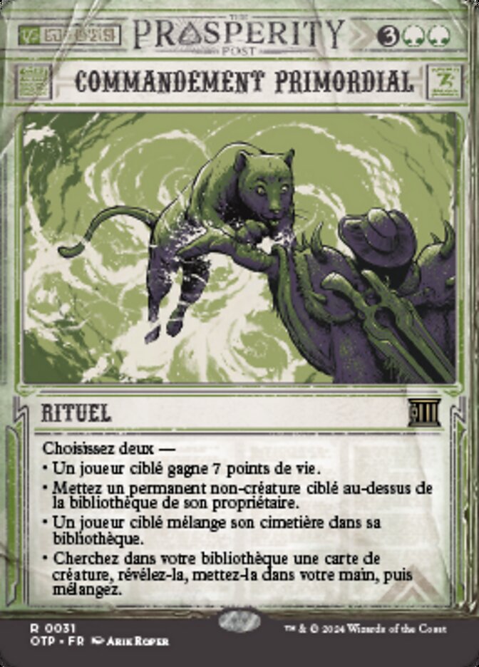 image Commandement primordial