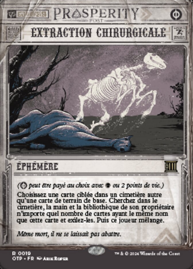 image Extraction chirurgicale