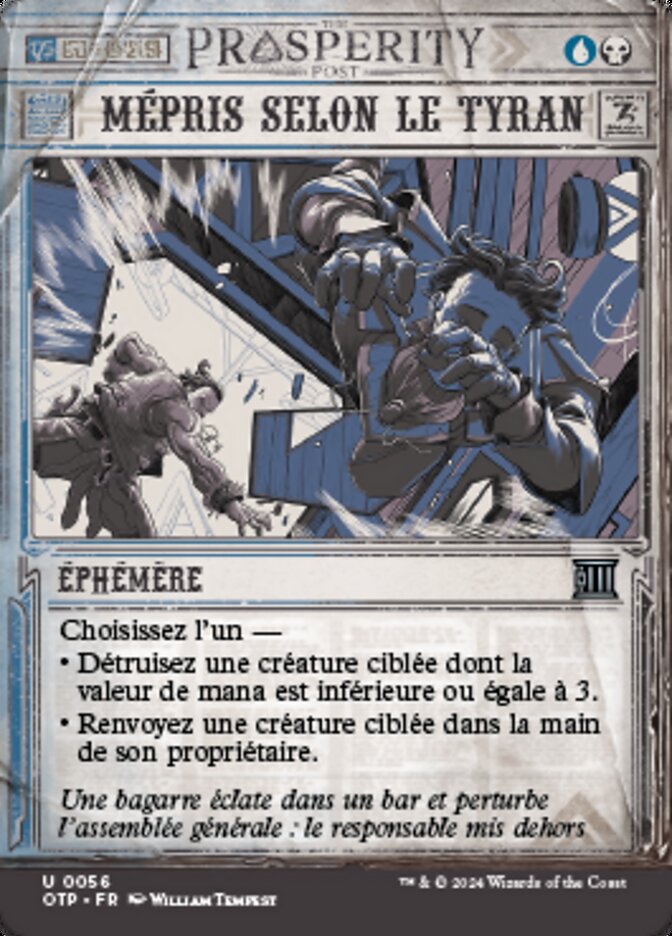 image Mépris selon le Tyran