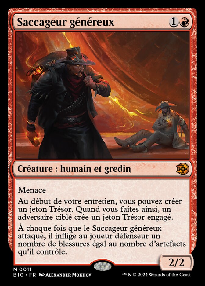 image Saccageur généreux