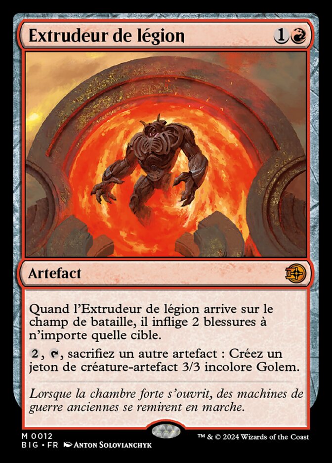 image Extrudeur de légion