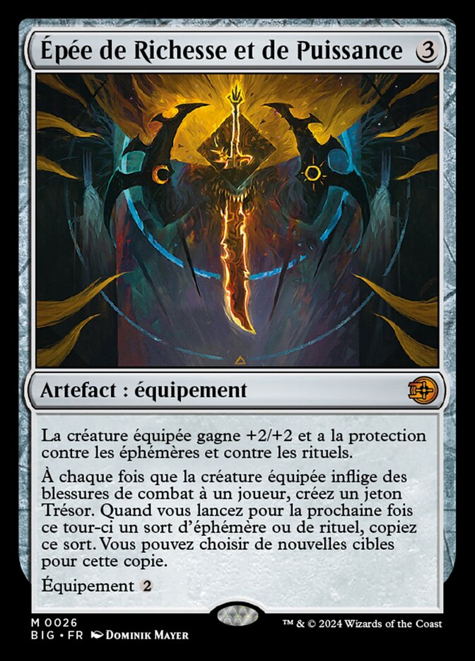 image Épée de Richesse et de Puissance