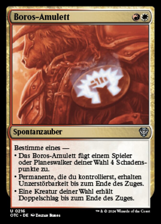Boros-Amulett