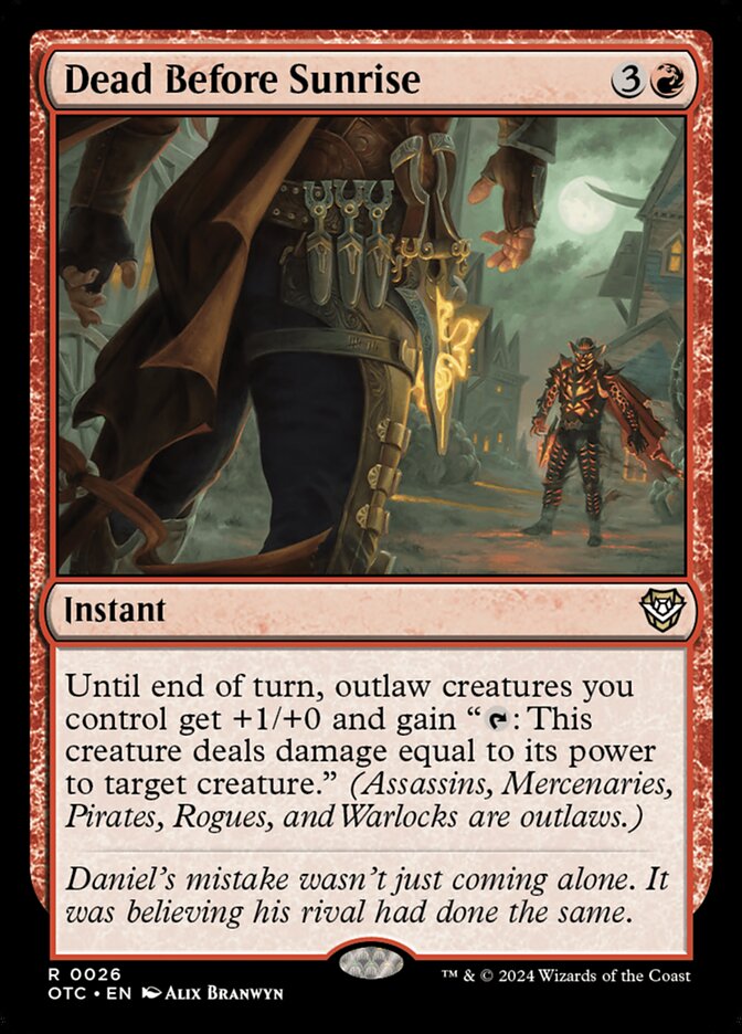 image Dead Before Sunrise