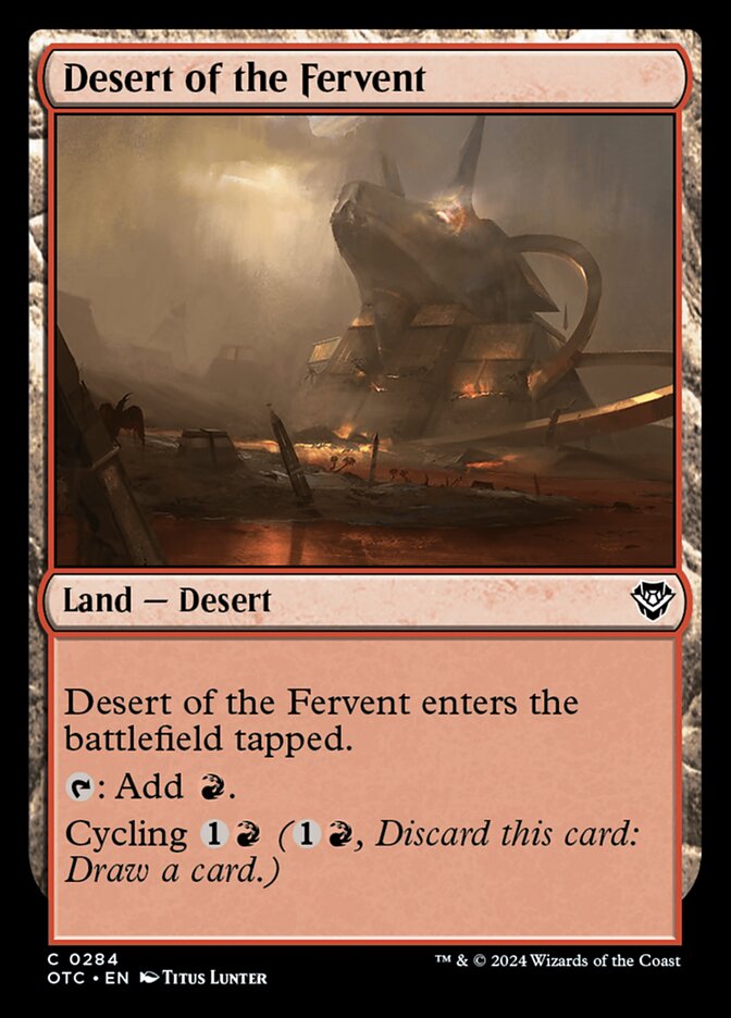 image Desert of the Fervent