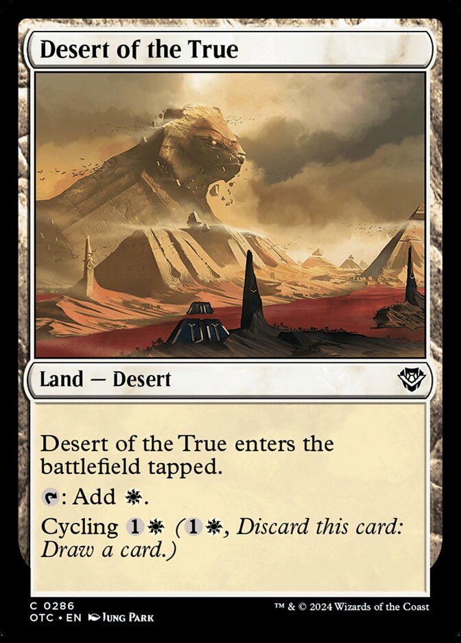 image Desert of the True
