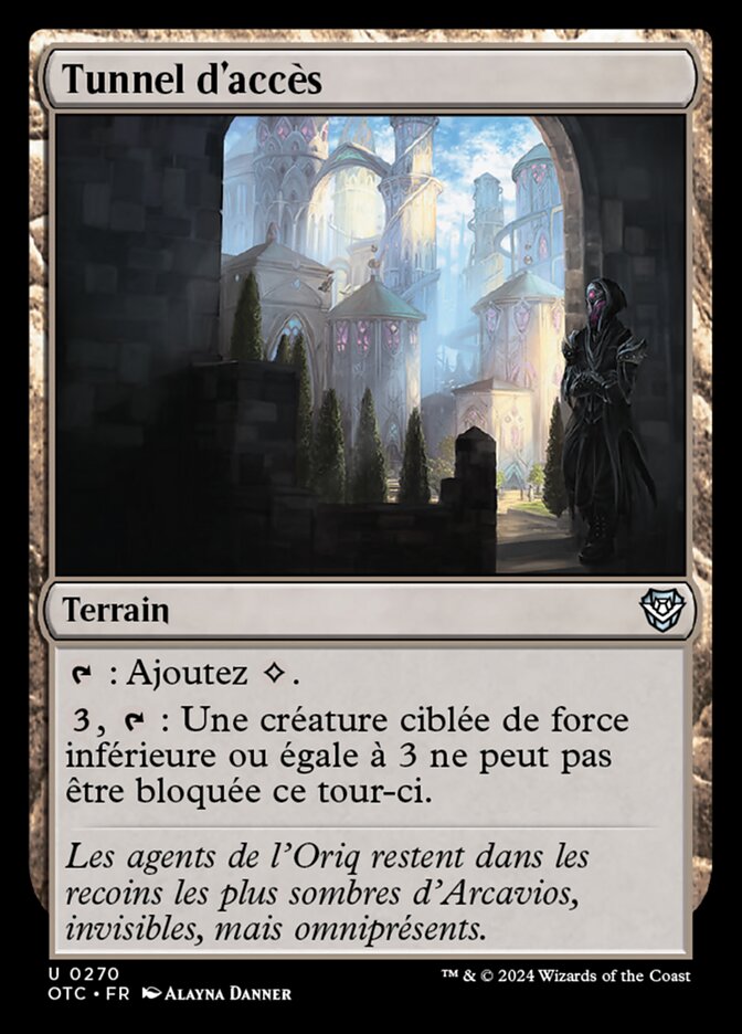 image Tunnel d'accès