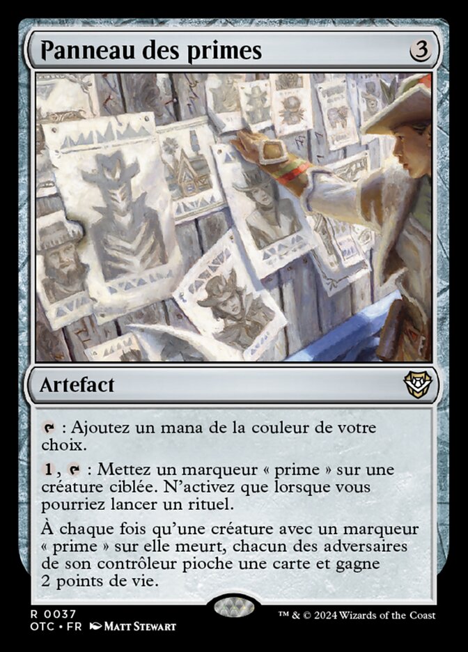 image Panneau des primes