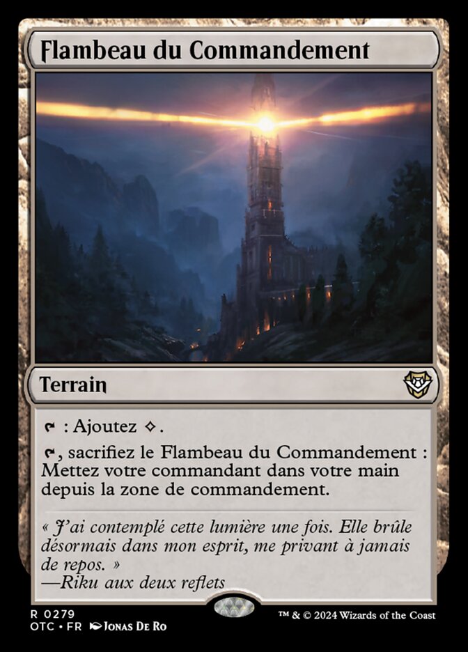 image Flambeau du Commandement