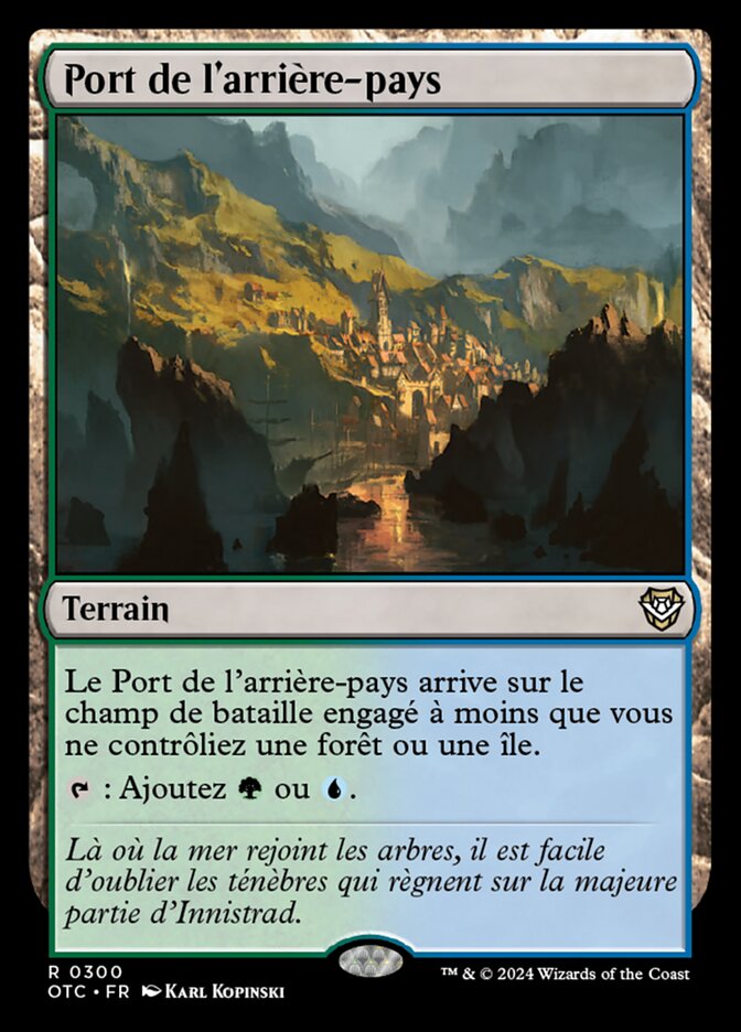 image Port de l'arrière-pays