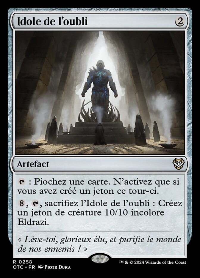 image Idole de l'oubli