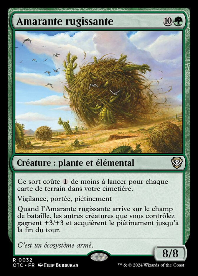 image Amarante rugissante