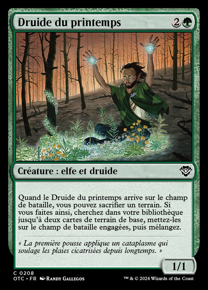image Druide du printemps
