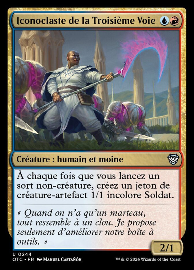 image Iconoclaste de la Troisième Voie