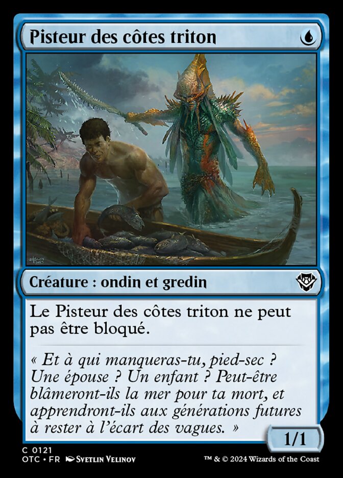 image Pisteur des côtes triton