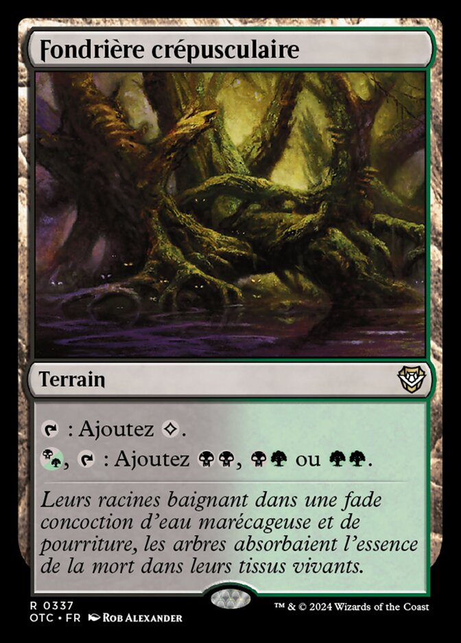 image Fondrière crépusculaire