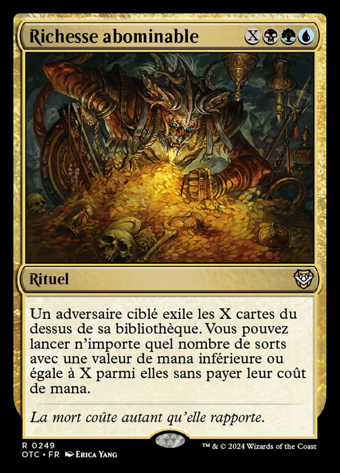 image Richesse abominable