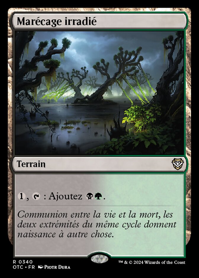 image Marécage irradié