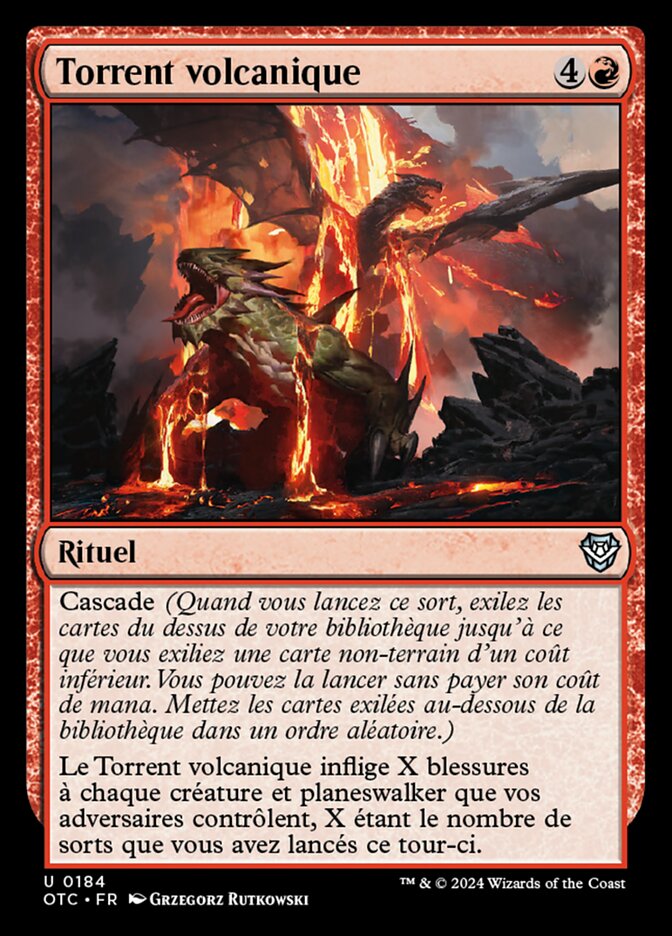 image Torrent volcanique