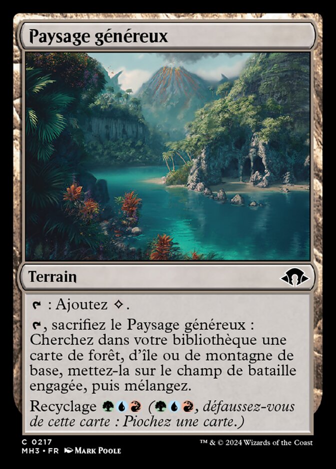 image Paysage généreux