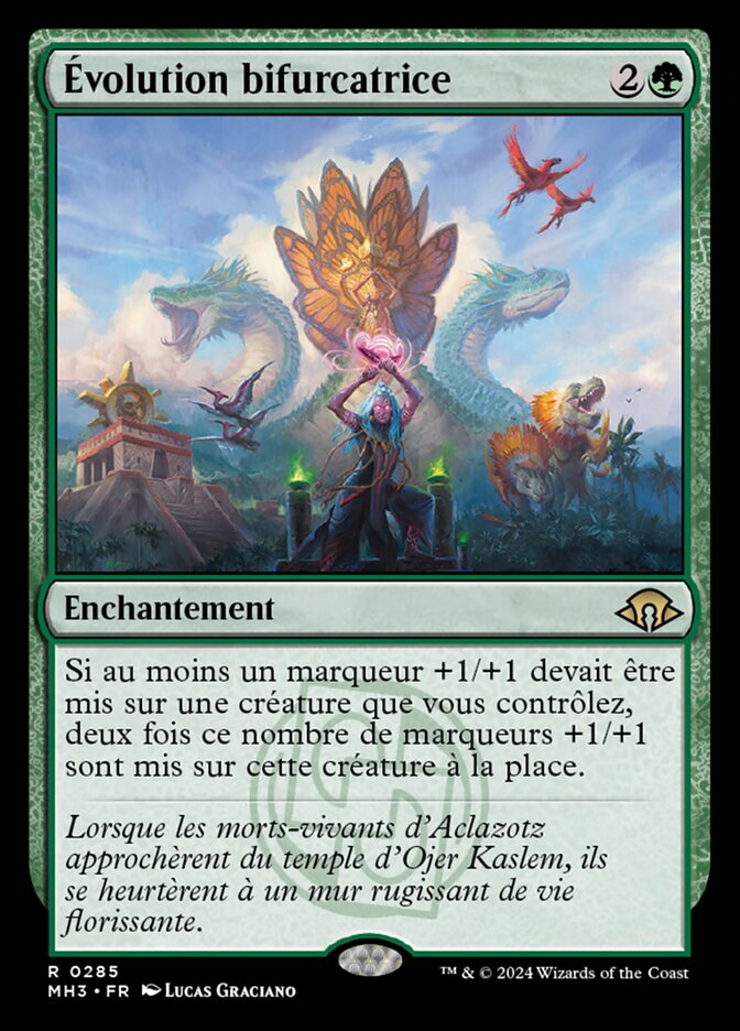 image Évolution bifurcatrice