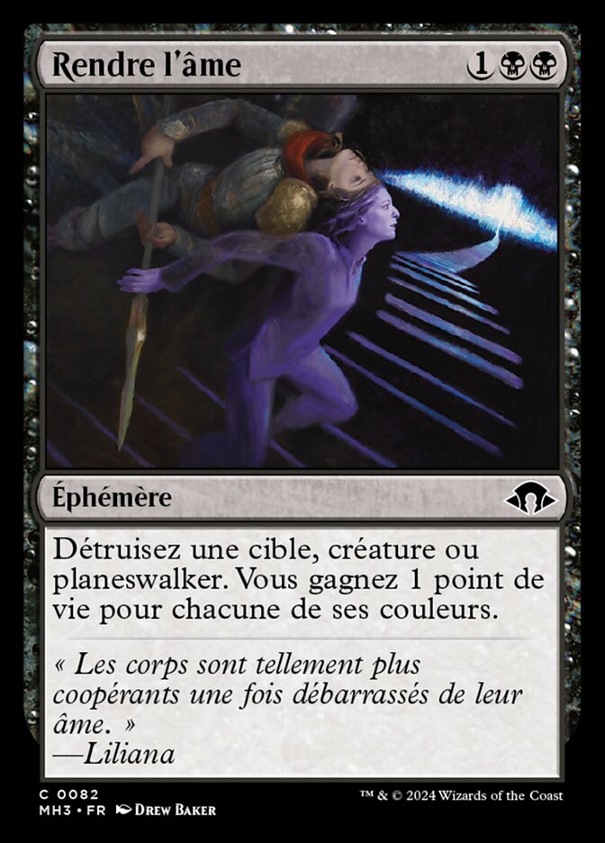 image Rendre l'âme