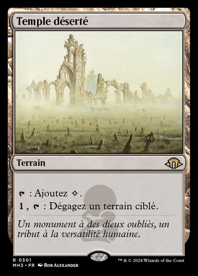 image Temple déserté