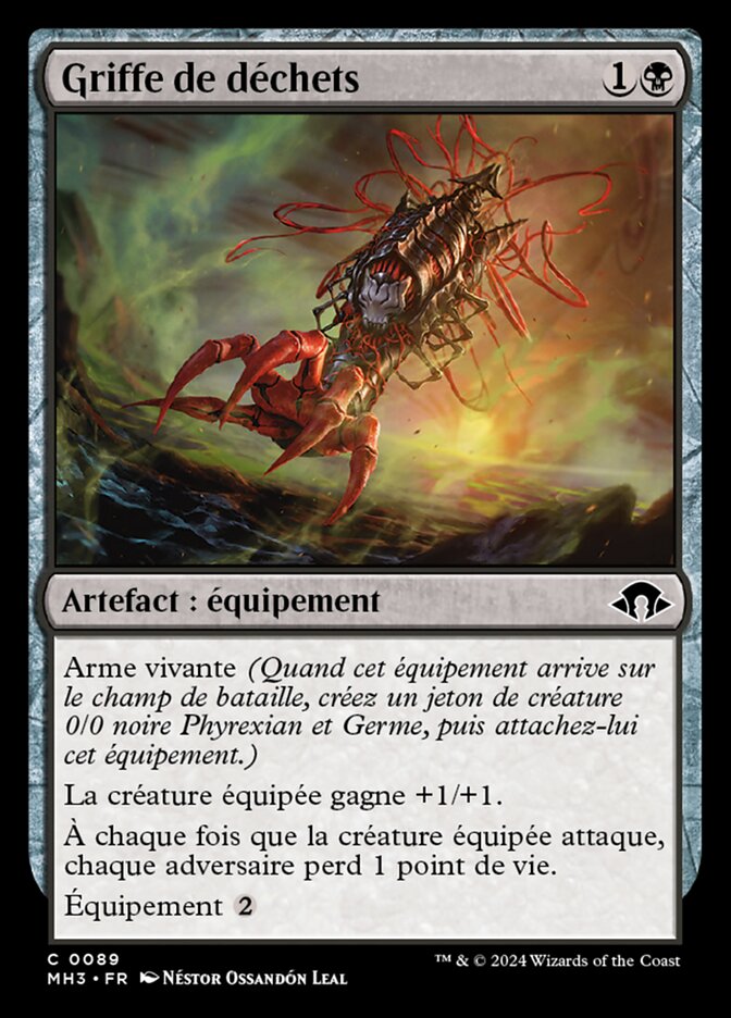 image Griffe de déchets