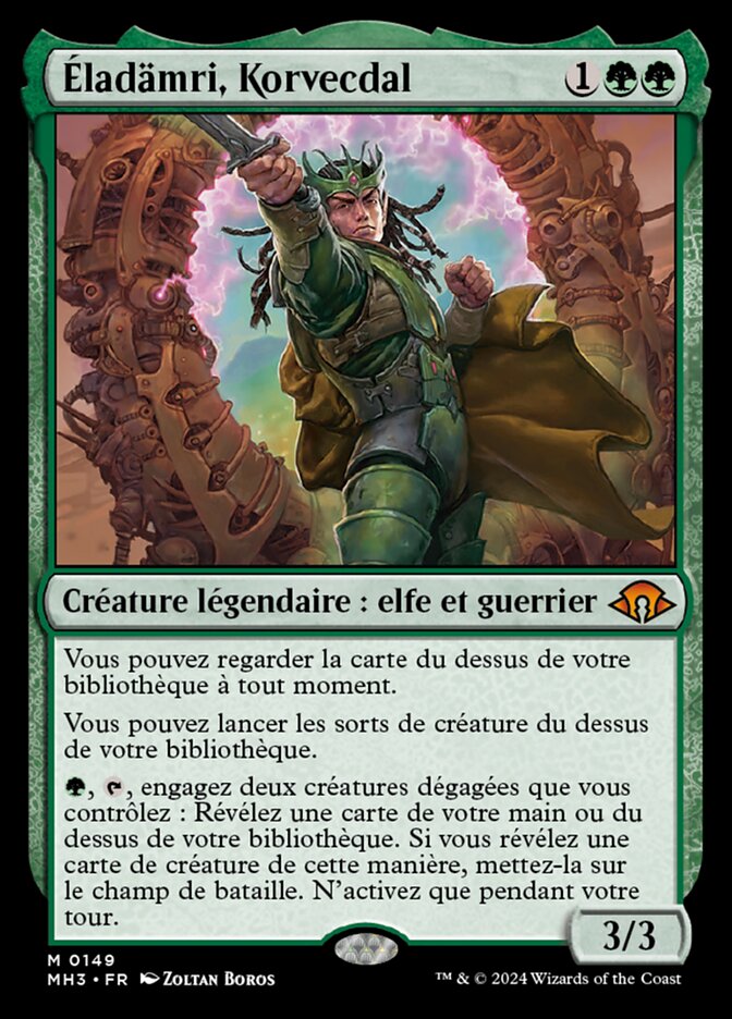 image Éladämri, Korvecdal