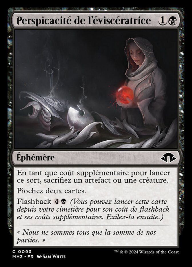 image Perspicacité de l'éviscératrice