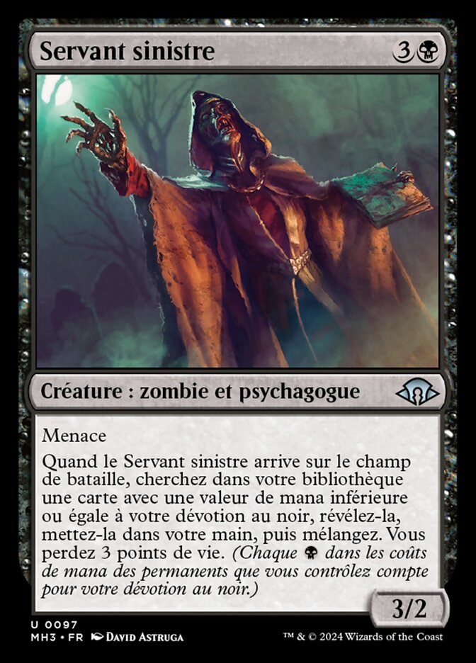 image Servant sinistre