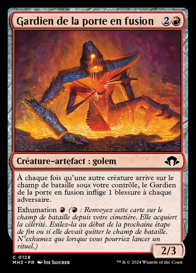 image Gardien de la porte en fusion