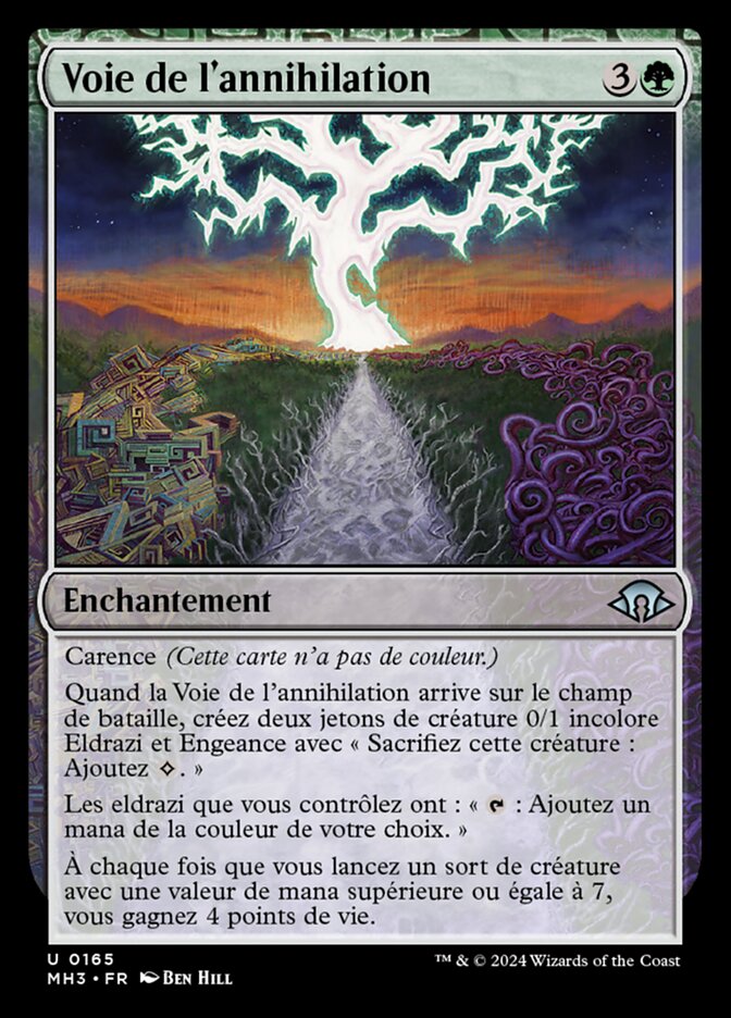 image Voie de l'annihilation