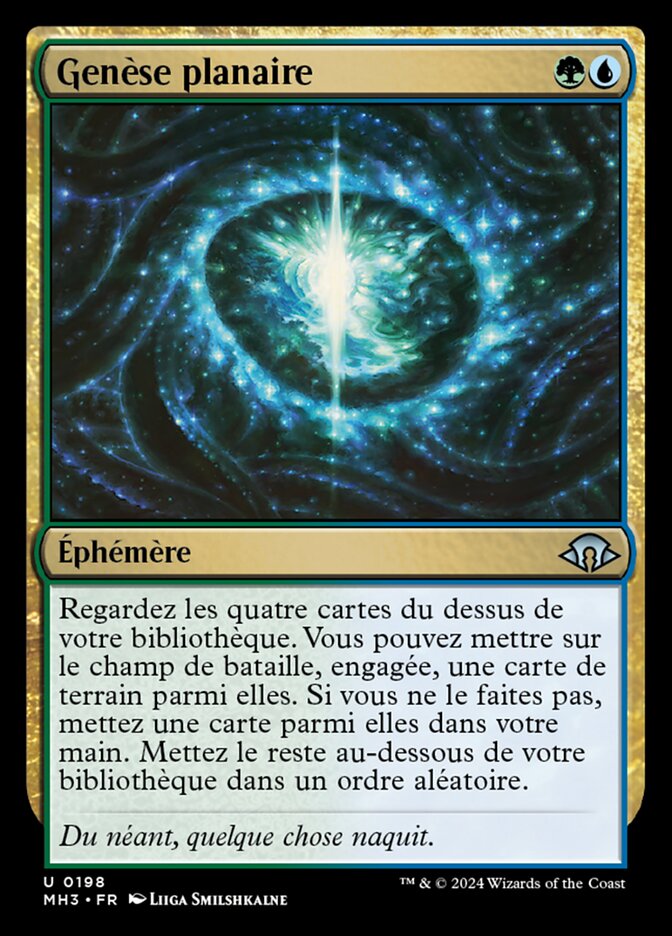 image Genèse planaire