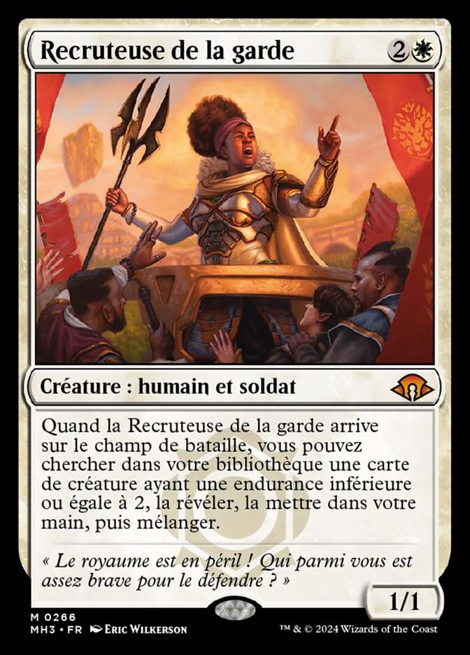 image Recruteuse de la garde