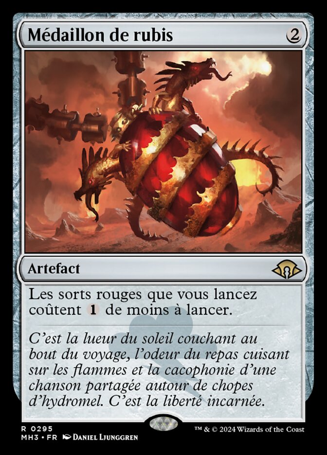 image Médaillon de rubis