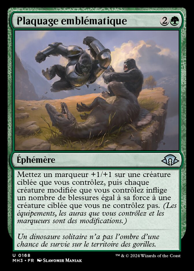 image Plaquage emblématique