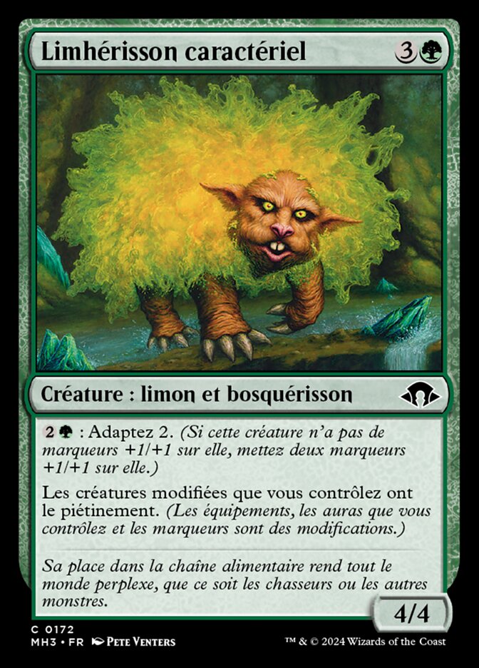 image Limhérisson caractériel