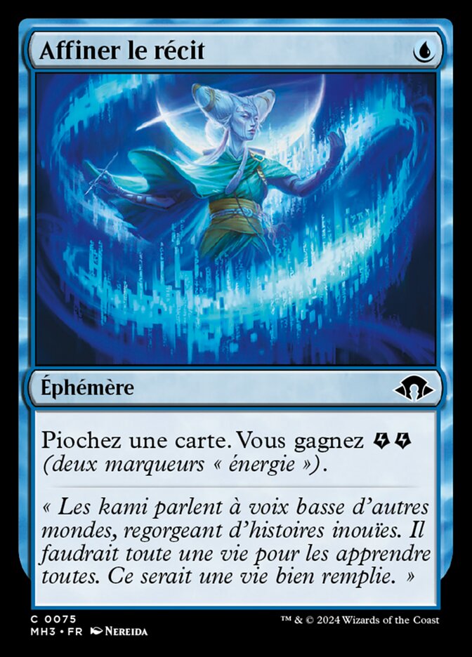 image Affiner le récit