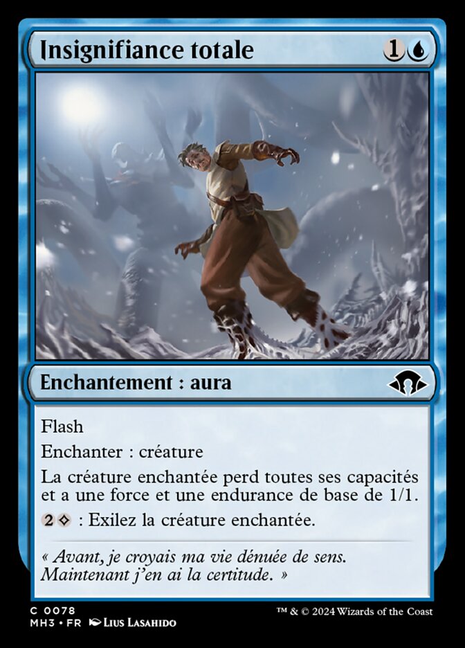 image Insignifiance totale