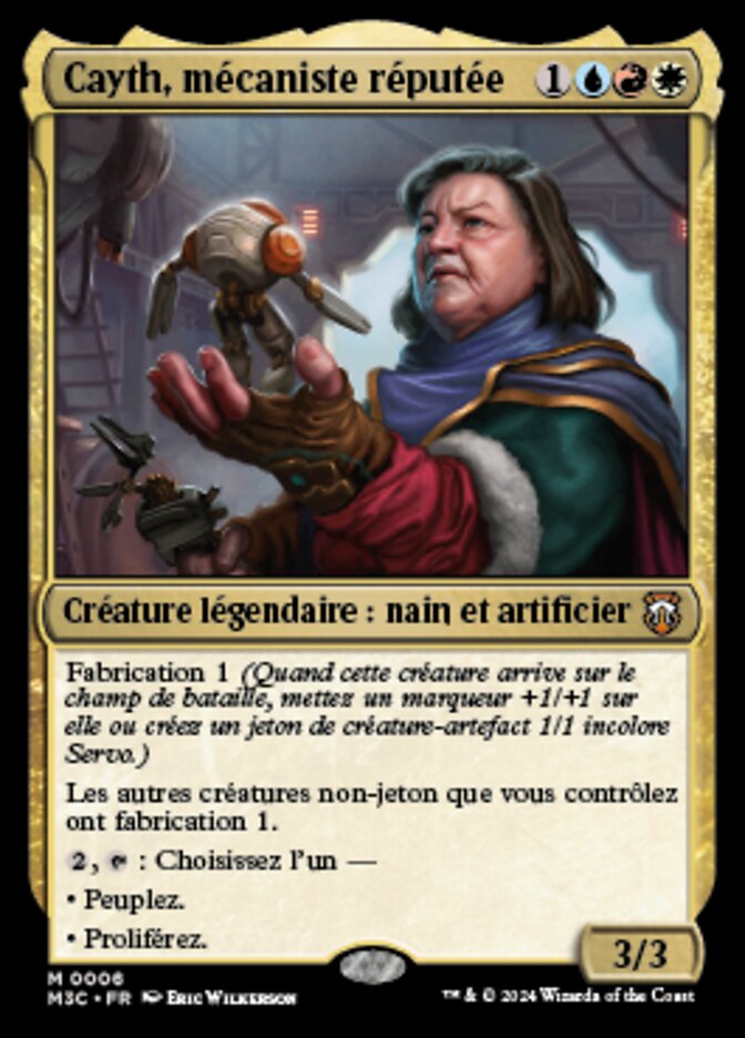 image Cayth, mécaniste réputée