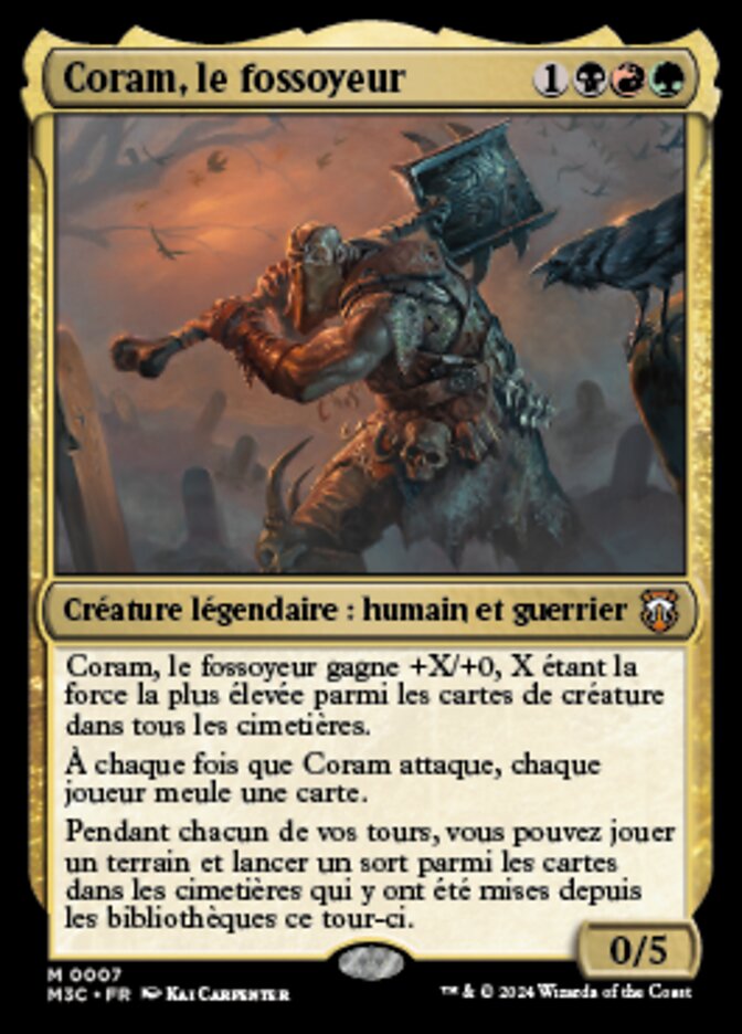 image Coram, le fossoyeur