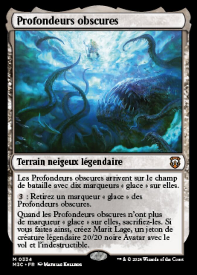 image Profondeurs obscures