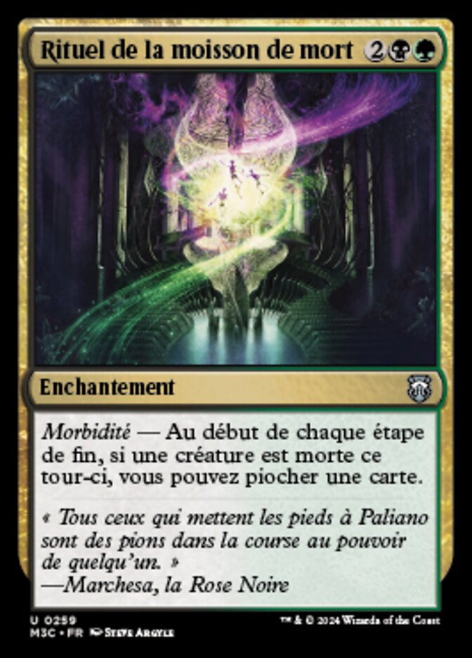 image Rituel de la moisson de mort