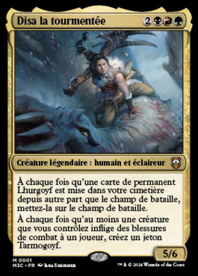 image Disa la tourmentée