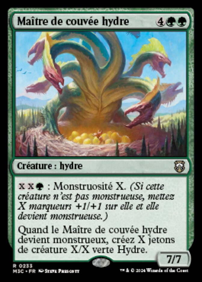 image Maître de couvée hydre